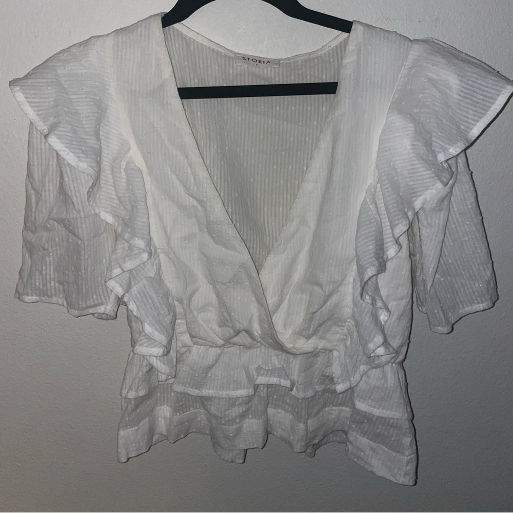 Storia white blouse size Small - Picture 1 of 4